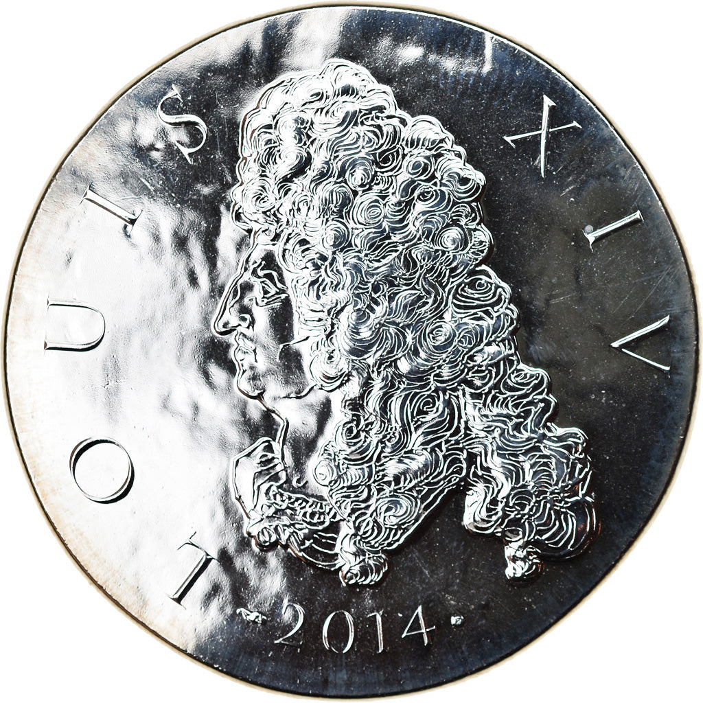 France, Monnaie de Paris, 10 Euro, Louis XIV, 2014, Proof, FDC, Argent