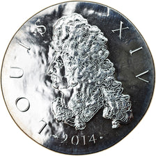 France, Monnaie de Paris, 10 Euro, Louis XIV, 2014, Proof, FDC, Argent