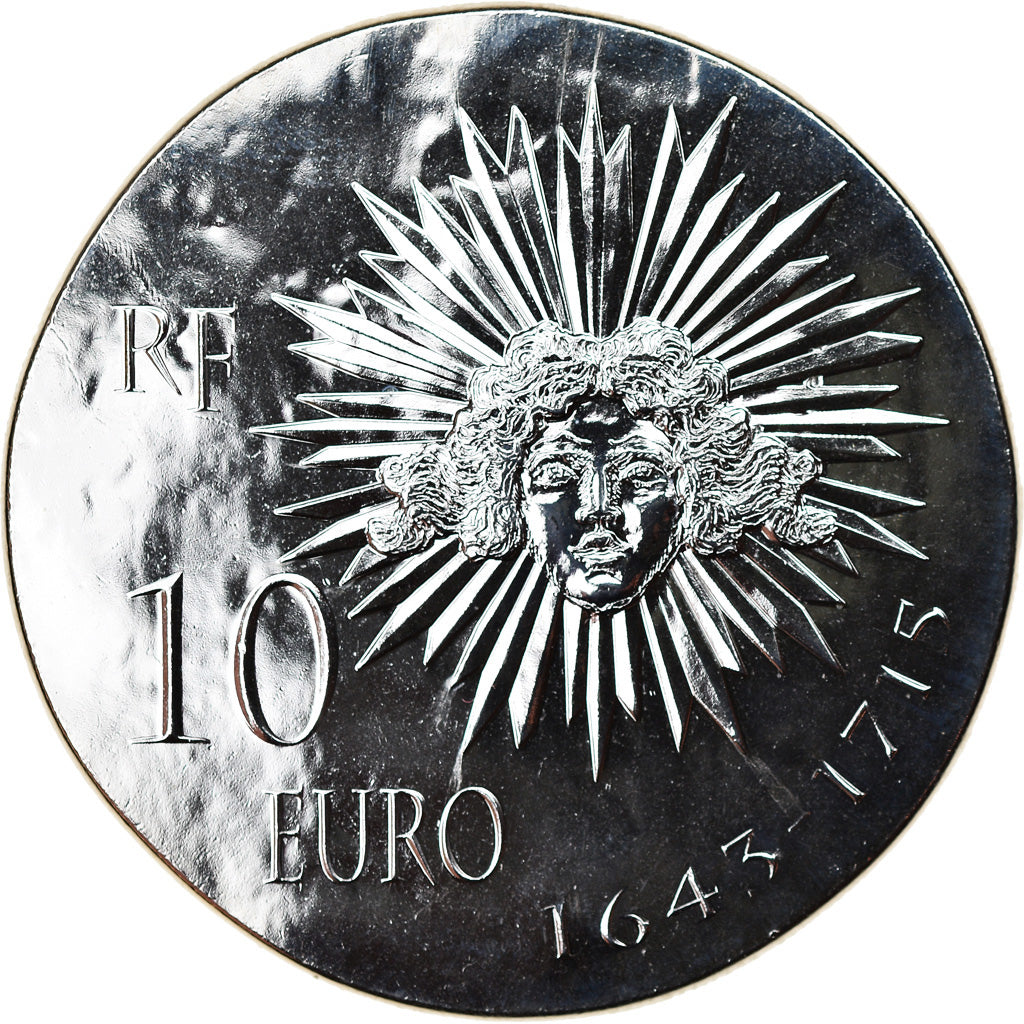 France, Monnaie de Paris, 10 Euro, Louis XIV, 2014, Proof, FDC, Argent
