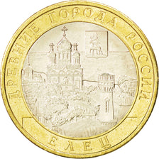 Moneta, Russia, 10 Roubles, 2011, MS(63), Bimetaliczny, KM:1284