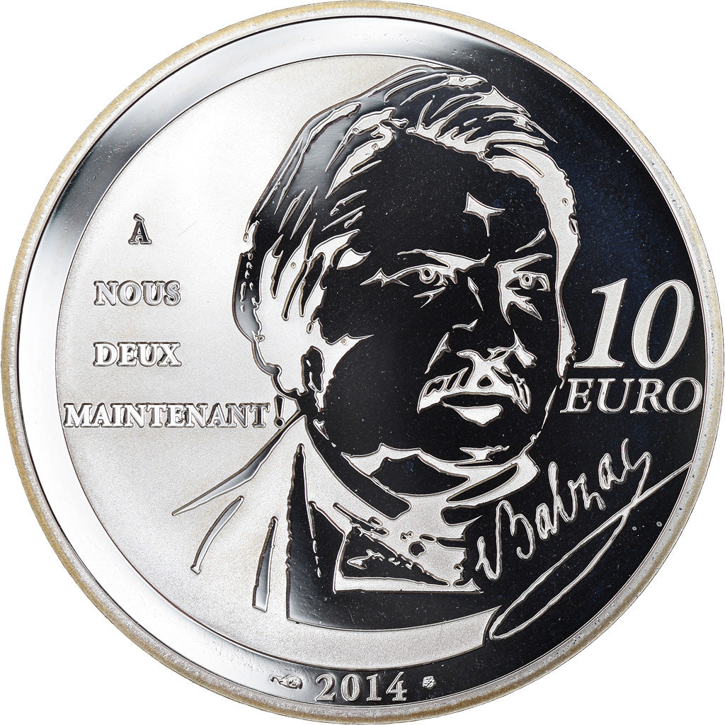 France, Monnaie de Paris, 10 Euro, Eugène de Rastignac, 2014, Proof, FDC