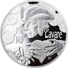 France, Monnaie de Paris, 10 Euro, L'Avare de Molière, 2014, Proof, FDC, Argent