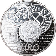 France, Monnaie de Paris, 10 Euro, Charles Le Chauve, 2014, Proof, MS(65-70)