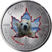 Coin, Canada, Maple Leaf, 5 Dollars, 2016, Little Wild Ones, Polar Bear