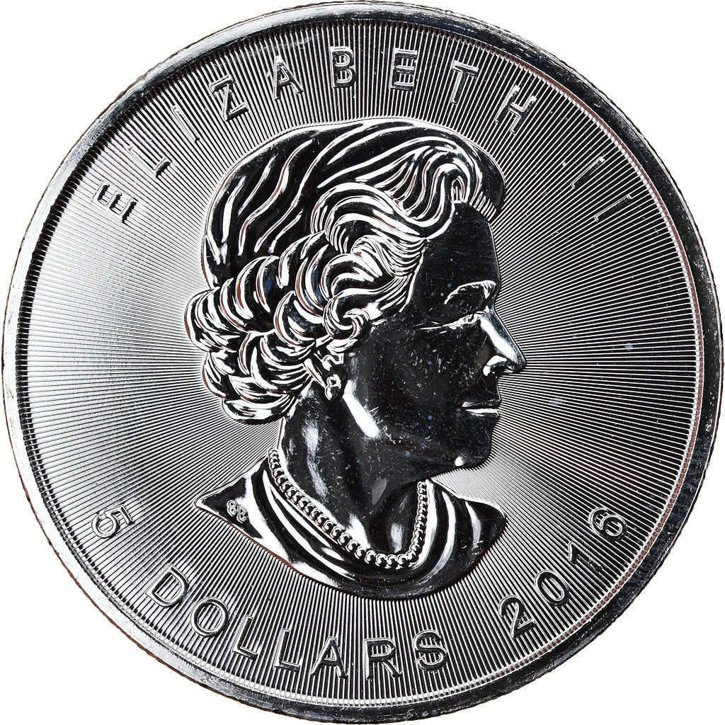 Coin, Canada, Maple Leaf, 5 Dollars, 2016, Little Wild Ones, Polar Bear