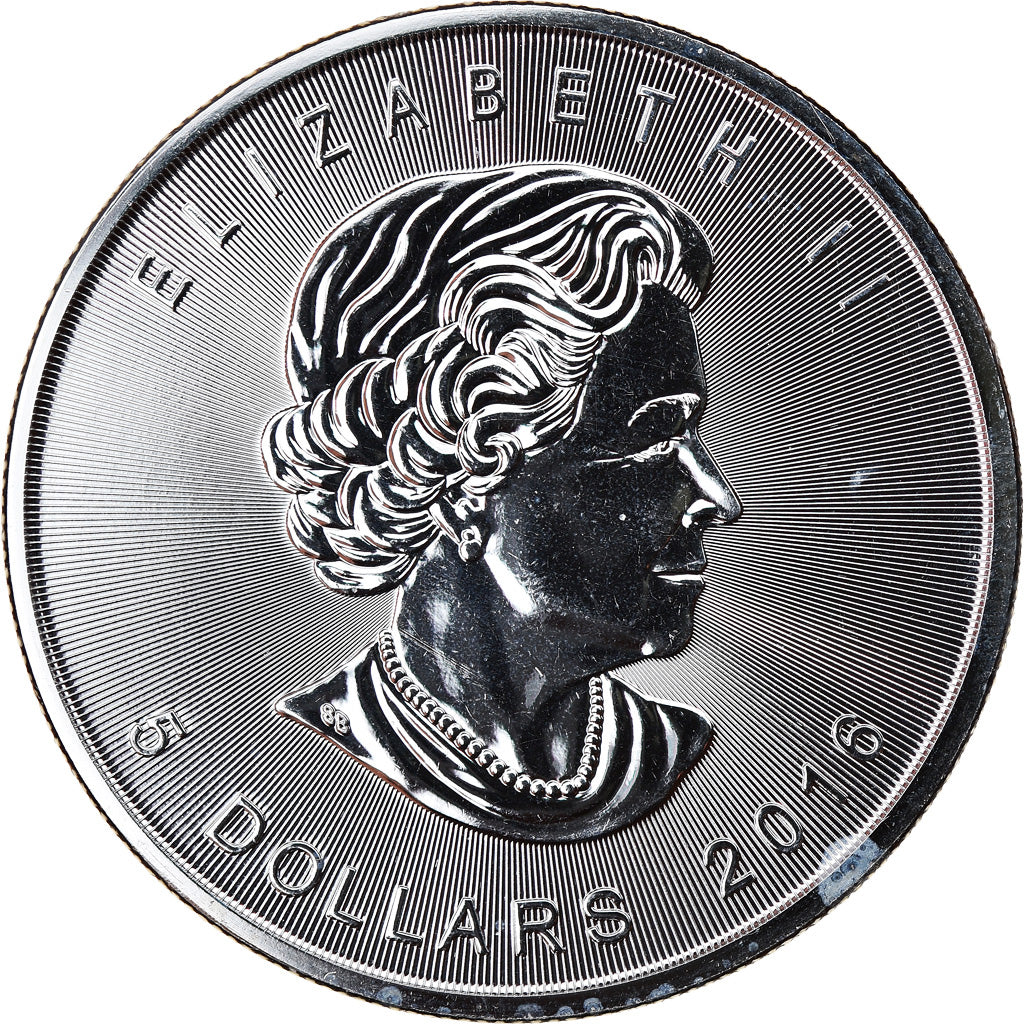 Coin, Canada, Maple Leaf, 5 Dollars, 2016, Little Wild Ones, Lynx, MS(65-70)