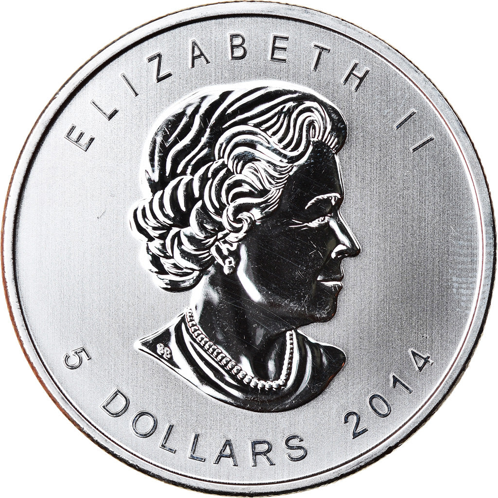 Moneda, Canadá, Bald Eagle, 5 Dollars, 2014, 1 Oz, FDC, Plata