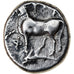 Coin, Thrace, Byzantion, Drachm, 387-340 BC, EF(40-45), Silver