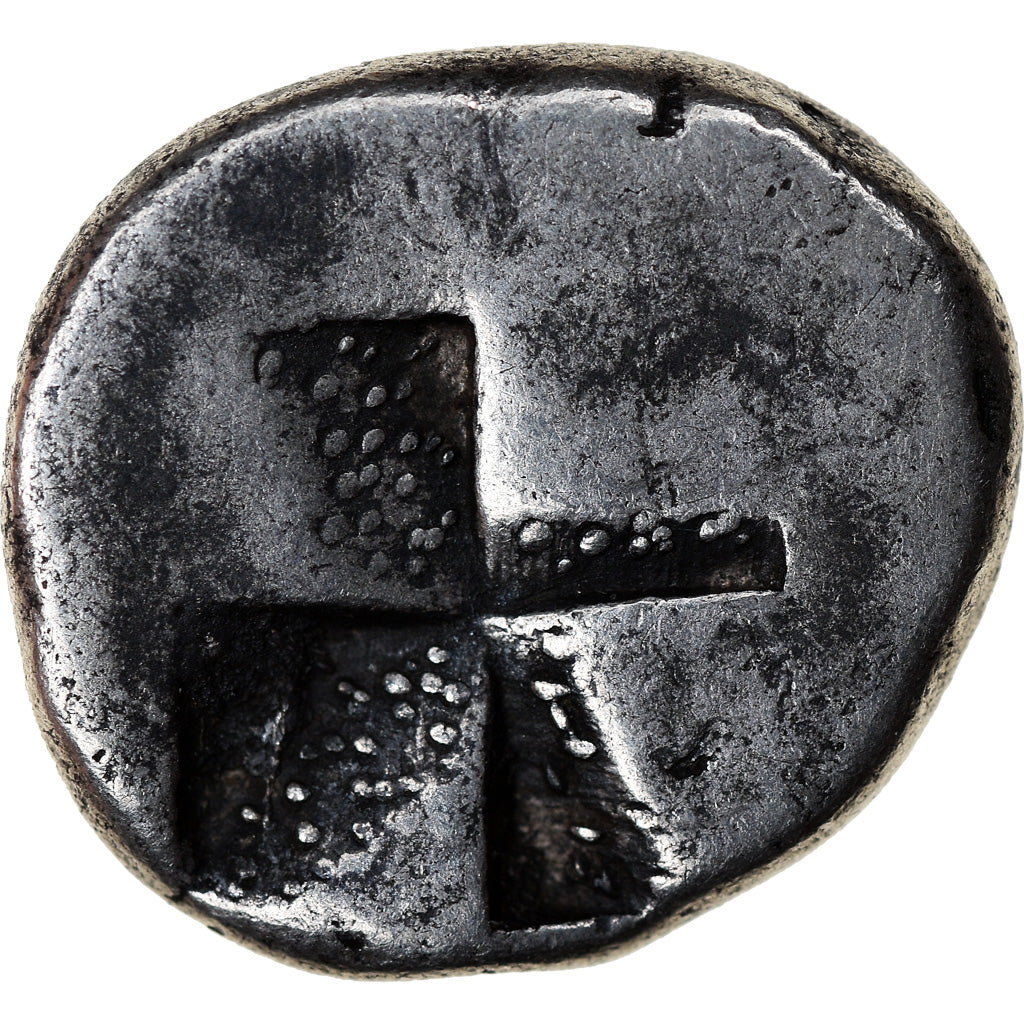 Coin, Thrace, Byzantion, Drachm, 387-340 BC, VF(30-35), Silver