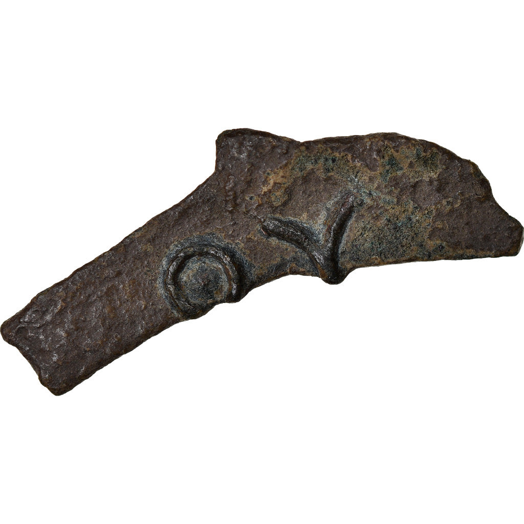 Münze, Sarmatia, Olbia, Dolphin, 437-410 BC, SS, Bronze