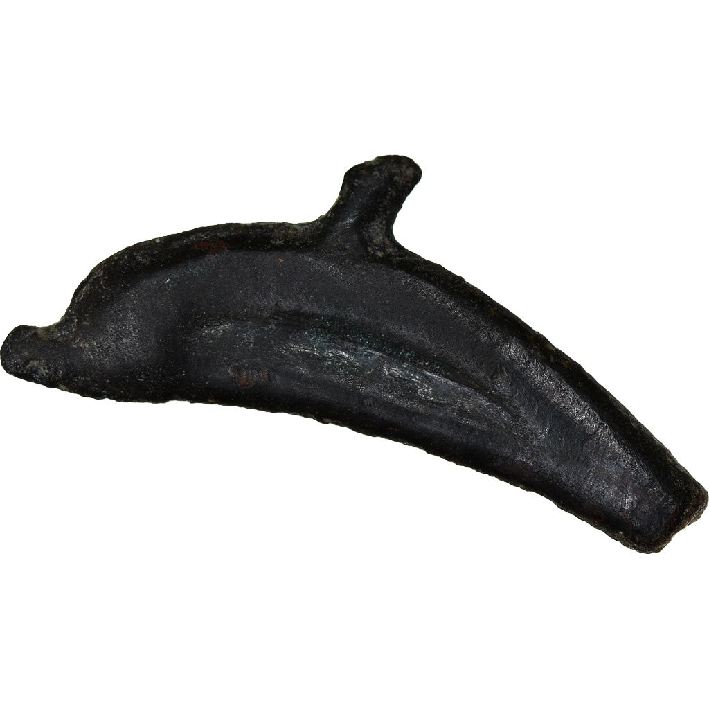 Coin, Sarmatia, Olbia, Dolphin, 437-410 BC, EF(40-45), Bronze