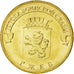 Coin, Russia, 10 Roubles, 2011, MS(63), Brass plated steel, KM:1323