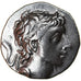 Moneda, Cappadocia, Ariobarzanes III, Drachm, 44-43 BC, Eusebeia, MBC, Plata