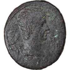 Coin, Asia Minor, Augustus, As, 25 BC, Uncertain Mint, VF(20-25), Bronze