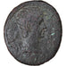 Moneta, Asia Minor, Augustus, As, 25 BC, Uncertain Mint, VF(20-25), Bronze