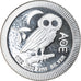 Coin, Niue, Elizabeth II, Athena Owl, 2 Dollars, 2017, 1 Oz, MS(65-70), Silver