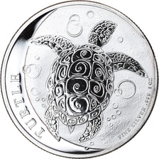 Munten, Niue, Elizabeth II, Hawksbill Turtle, 2 Dollars, 2016, 1 Oz, FDC, Zilver