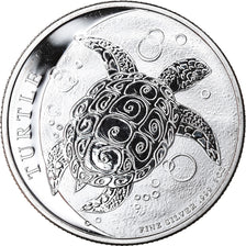 Coin, Niue, Elizabeth II, Hawksbill Turtle, 2 Dollars, 2017, 1 Oz, MS(65-70)