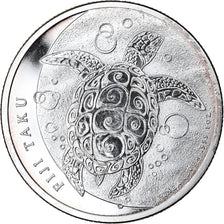 Monnaie, Fiji, Elizabeth II, Hawksbill Turtle, 2 Dollars, 2011, 1 Oz, FDC