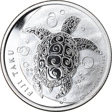 Coin, Fiji, Elizabeth II, Hawksbill Turtle, 2 Dollars, 2013, 1 Oz, MS(65-70)