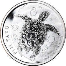 Coin, Fiji, Elizabeth II, Hawksbill Turtle, 2 Dollars, 2013, 1 Oz, MS(65-70)