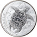 Coin, Niue, Elizabeth II, Hawksbill Turtle, 5 Dollars, 2015, 2 Oz, MS(65-70)