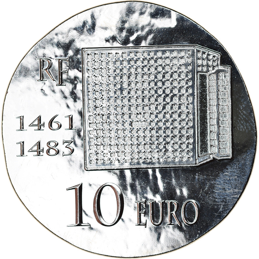 France, Monnaie de Paris, 10 Euro, Louis XI, 2013, Proof, MS(65-70), Silver