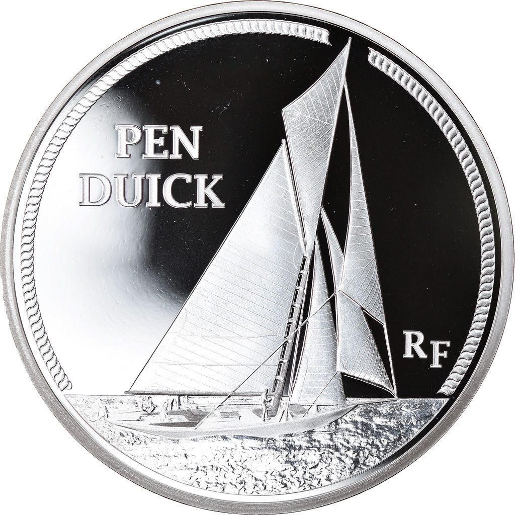 France, Monnaie de Paris, 10 Euro, Pen Duick, 2013, Proof, MS(65-70), Silver