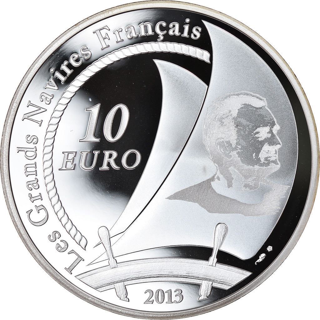 France, Monnaie de Paris, 10 Euro, Pen Duick, 2013, Proof, MS(65-70), Silver