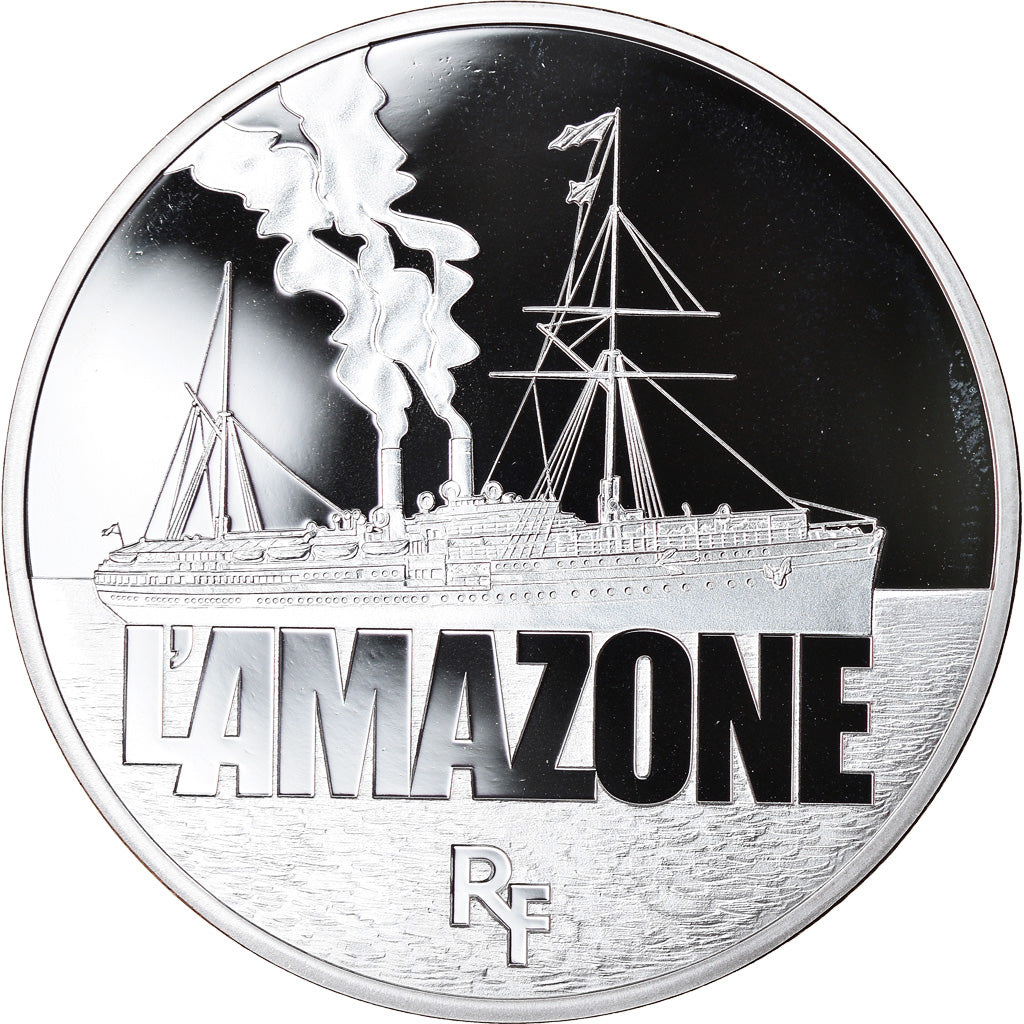 France, Monnaie de Paris, 10 Euro, L'Amazone, 2013, Proof, MS(65-70), Silver