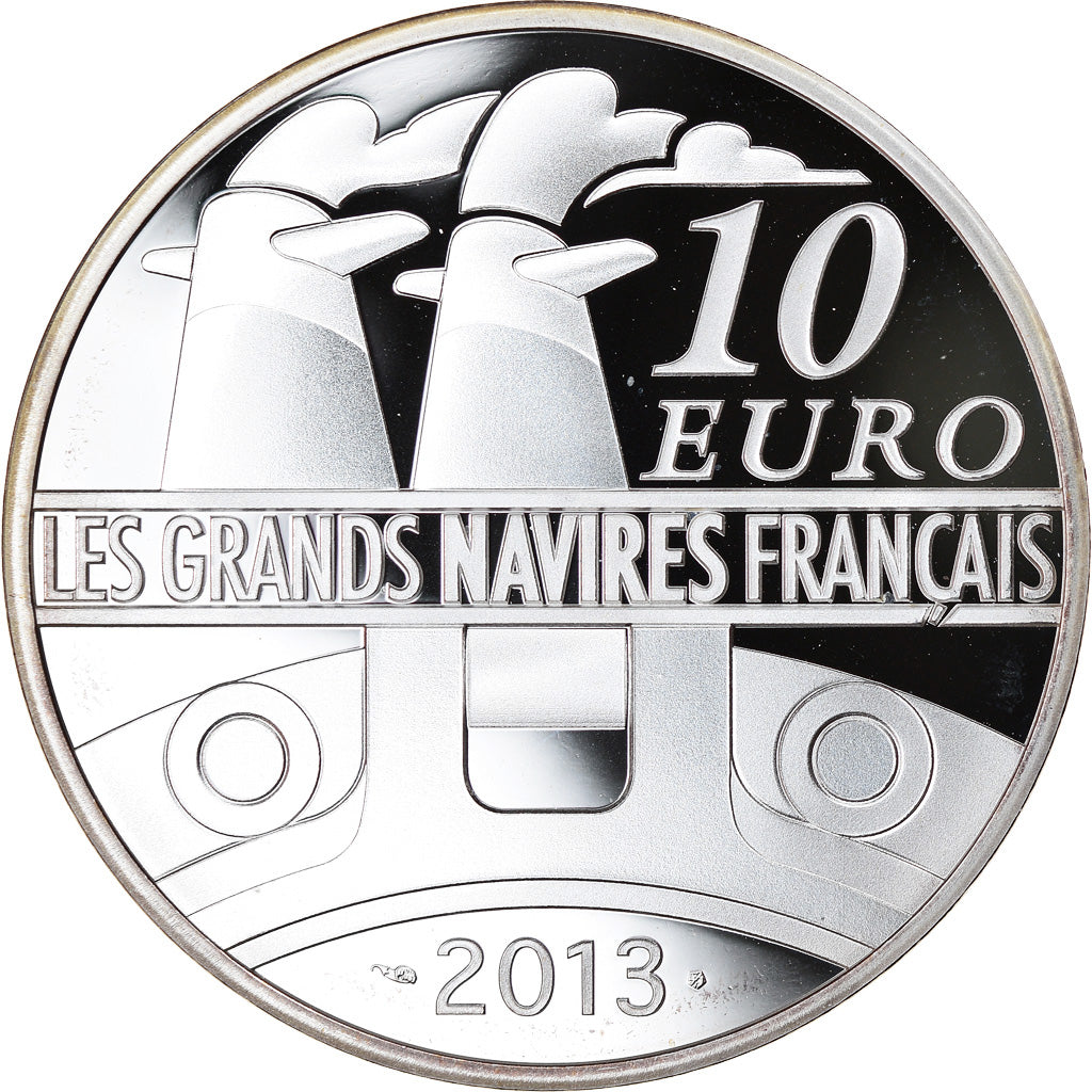 France, Monnaie de Paris, 10 Euro, L'Amazone, 2013, Proof, MS(65-70), Silver
