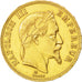 Second Empire, 100 Francs Or Napoléon III, tête laurée, 1864 A, KM 802.1