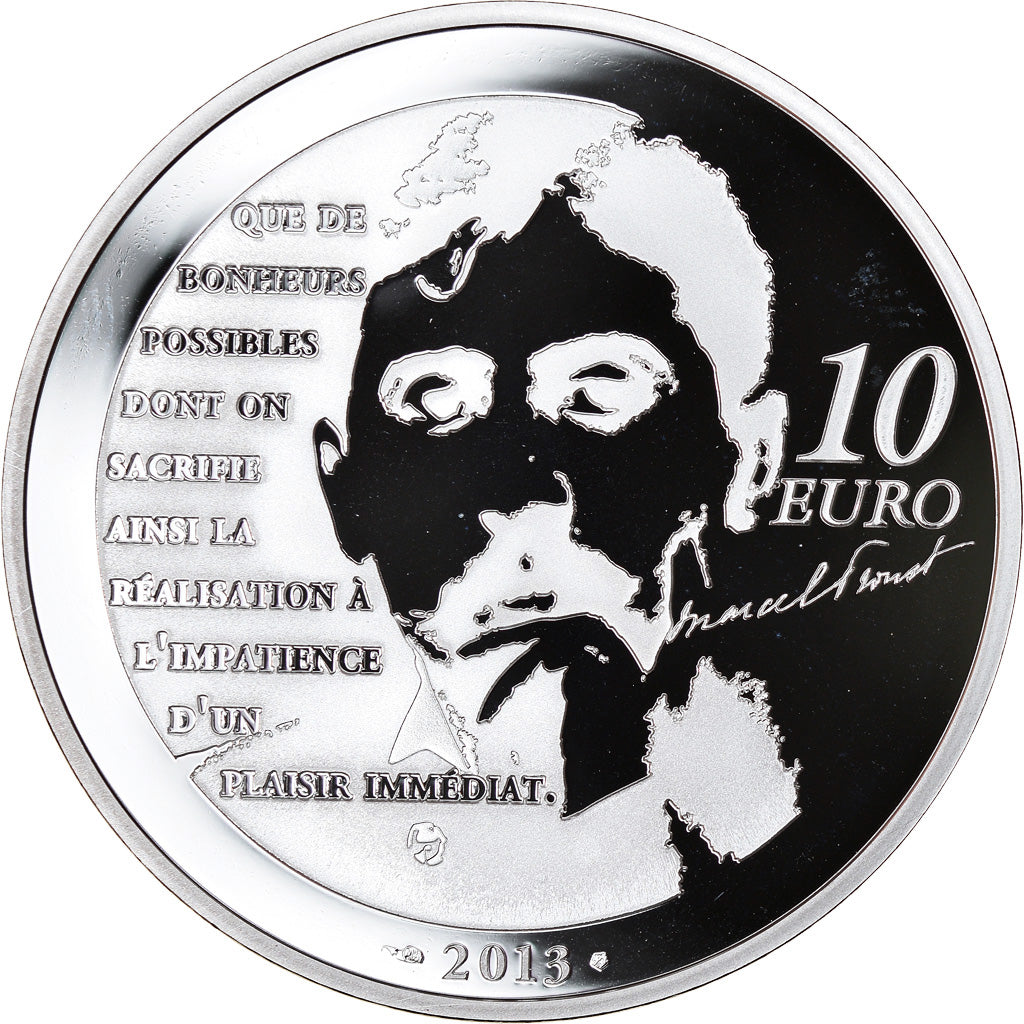 France, Monnaie de Paris, 10 Euro, Odette de Crecy, 2013, Proof, MS(65-70)