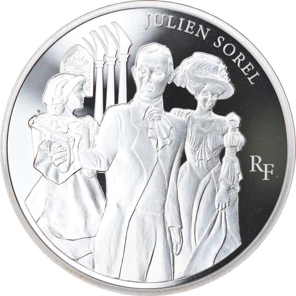 France, Monnaie de Paris, 10 Euro, Julien Sorel, 2013, Proof, MS(65-70), Silver