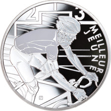 Francia, Monnaie de Paris, 10 Euro, Tour de France Maillot blanc, 2013, Proof