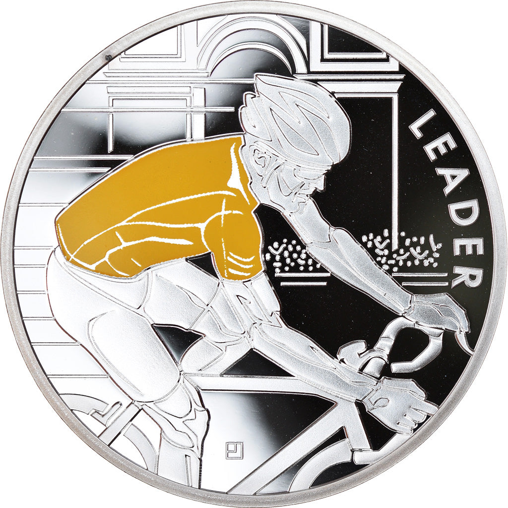 Frankreich, Monnaie de Paris, 10 Euro, Tour de France Maillot jaune, 2013