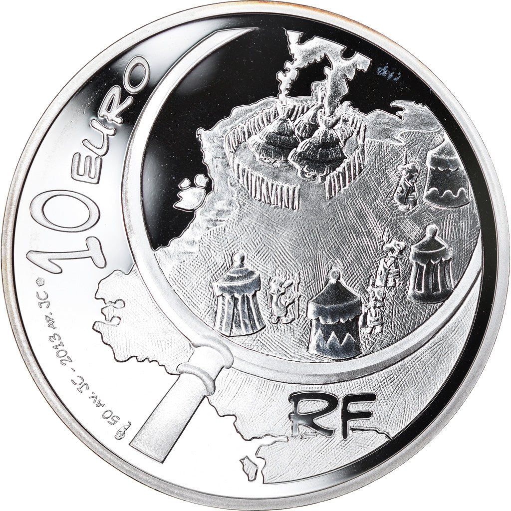 France, Monnaie de Paris, 10 Euro, Astérix, 2013, Proof, FDC, Argent