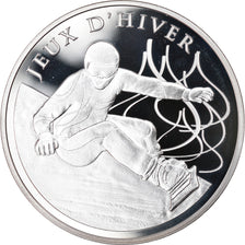 France, Monnaie de Paris, 10 Euro, Jeux d'hiver, Snowboard, 2013, Proof, FDC