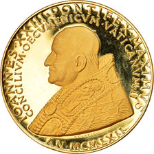 Vatican, Medal, Joannes XXIII, Second Ecumenical Council, 1962, MS(64), Gold