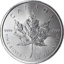 Monnaie, Canada, Maple Leaf, 5 Dollars, 2019, 1 Oz, FDC, Argent