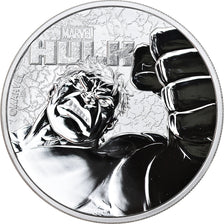 Coin, Tuvalu, Hulk, 1 Dollar, 2019, 1 Oz, MS(65-70), Silver