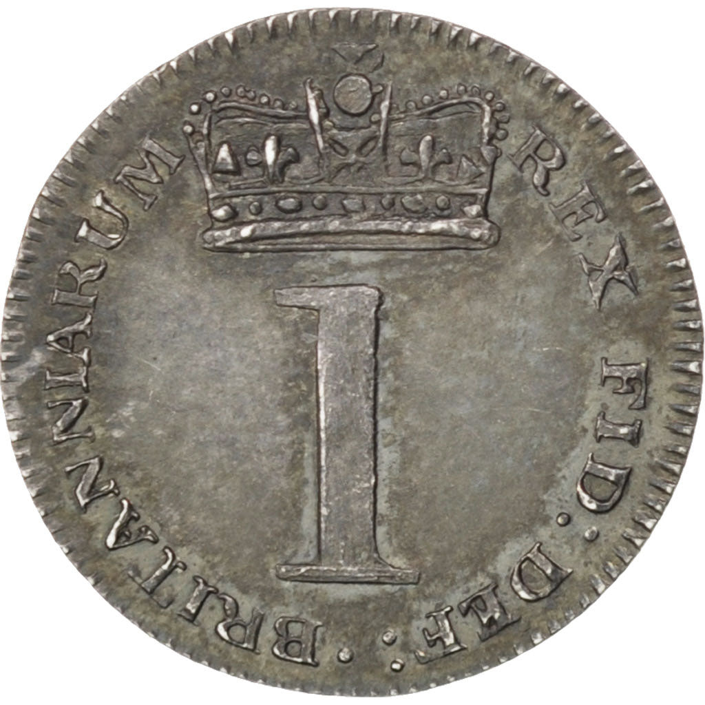 Great Britain, Penny, 1817, KM #668, MS(63), Silver, 0.47