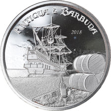 Münze, Antigua and Barbuda, Rum Runner, 2 Dollars, 2018, 1 Oz, STGL, Silber