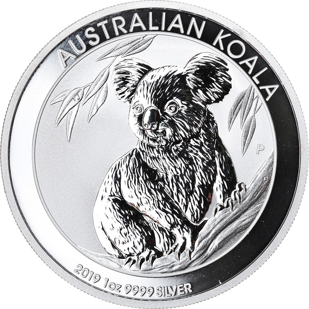 Monnaie, Australie, Australian Koala, 1 Dollar, 2019, 1 Oz, FDC, Argent