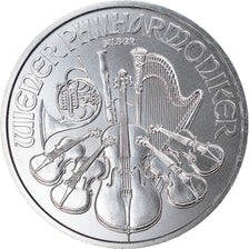 Coin, Austria, Philharmonic Orchestra, 1-1/2 Euro, 2019, 1 Oz, MS(65-70), Silver
