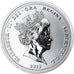 Coin, Alderney, Puffin, 5 Pounds, 2019, 1 Oz, MS(65-70), Silver