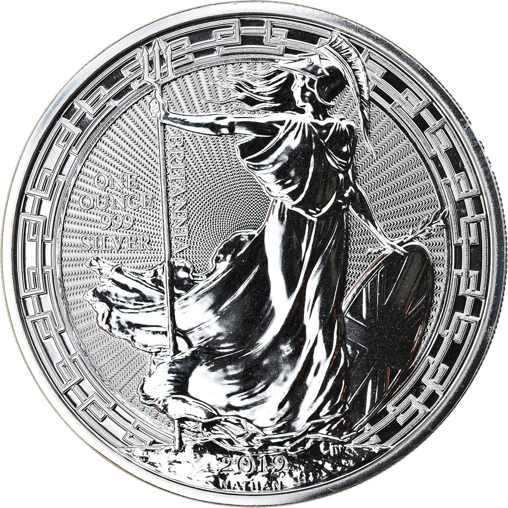 Moneta, Gran Bretagna, Britannia, 2 Pounds - 1 Oz, 2019, Oriental Border, FDC