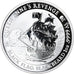 Coin, Tuvalu, Queen Anne's Revenge, 1 Dollar, 2019, 1 Oz, MS(65-70), Silver