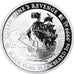 Monnaie, Tuvalu, Queen Anne's Revenge, 1 Dollar, 2019, 1 Oz, FDC, Argent