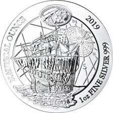 Monnaie, Rwanda, Victoria, 50 Francs, 2019, 1 Oz, FDC, Argent